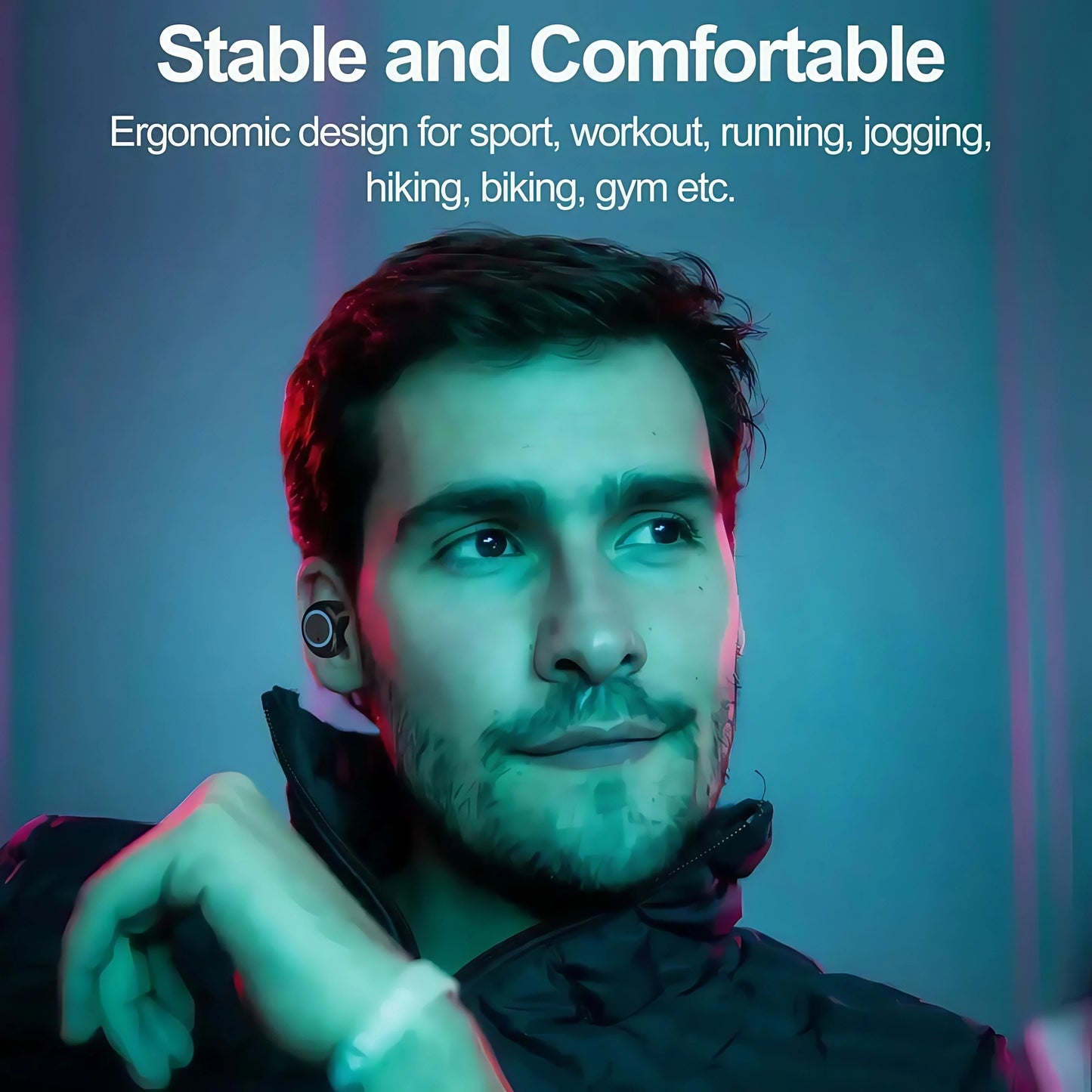 TWS Bluetooth 5.0 Earphones - 9D Stereo Touch