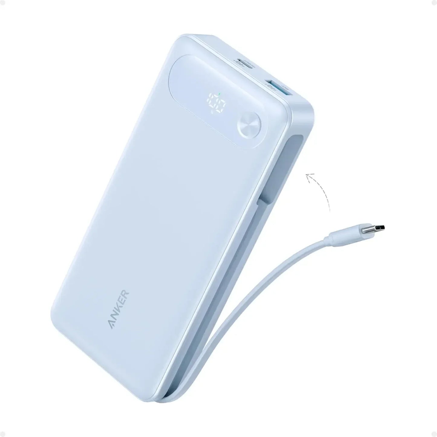 Power Bank 20,000mAh Portable Charger with Built-in USB-C