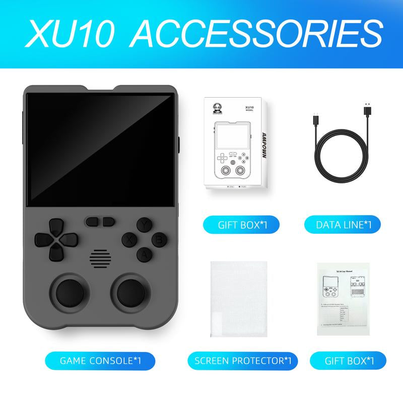 AMPOWN XU10 3.5 Inch Handheld Game Console for
