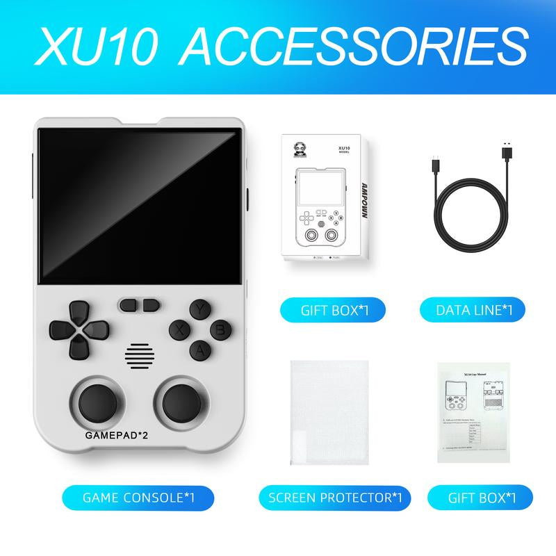 AMPOWN XU10 3.5 Inch Handheld Game Console for