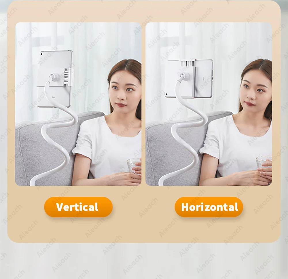 Tablet Bracket for Bed Desk Gooseneck Tablet Stand