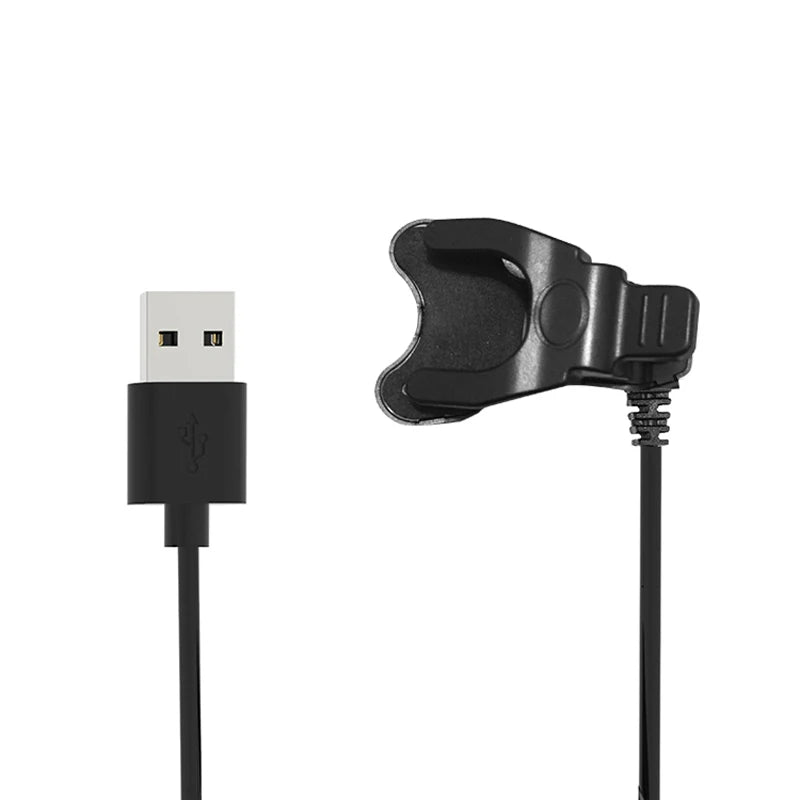 Smartwatch Dock Charger Adapter USB Charging Cable Clip