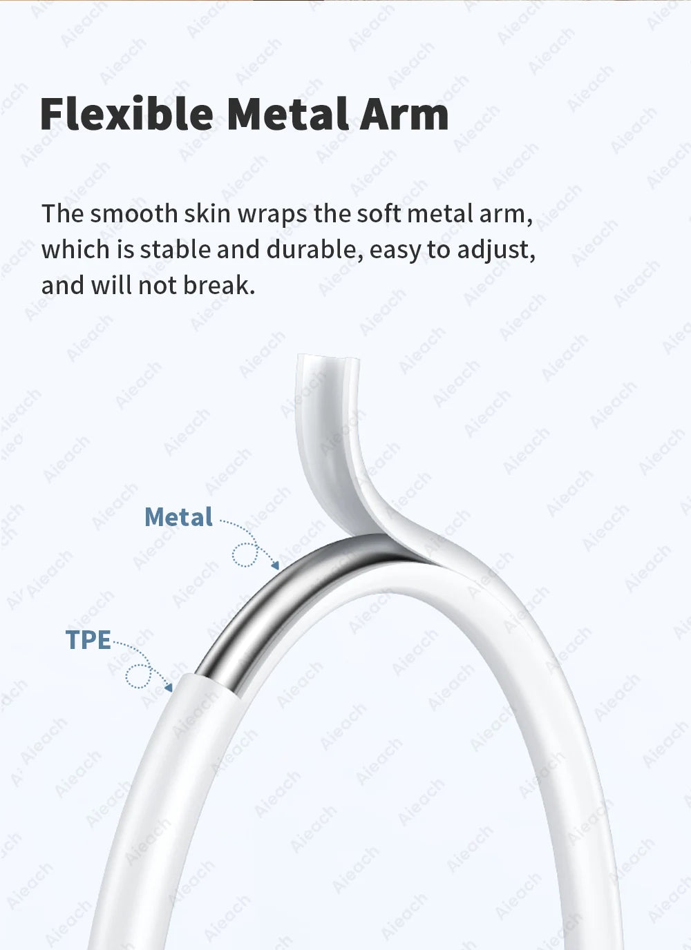 Tablet Bracket for Bed Desk Gooseneck Tablet Stand