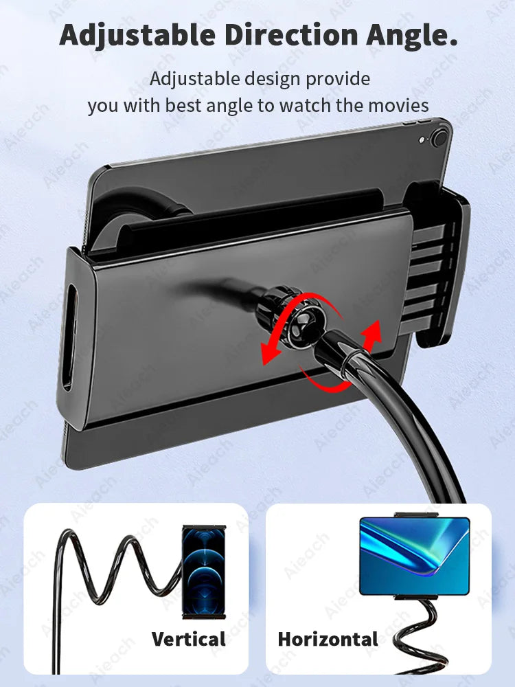 Tablet Bracket for Bed Desk Gooseneck Tablet Stand