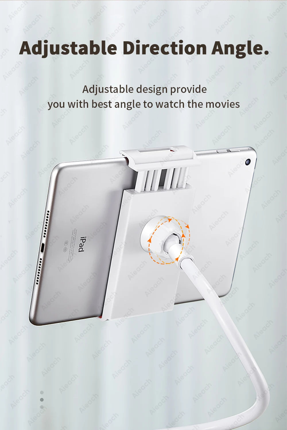 Tablet Bracket for Bed Desk Gooseneck Tablet Stand