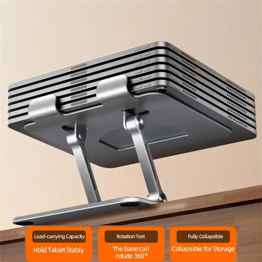 360° Rotatable Tablet Stand Adjustable Foldable Desktop Stand