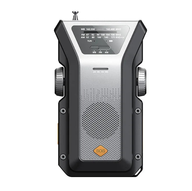 2025 New Style Solar Power Hand-cranked Universal Emergency