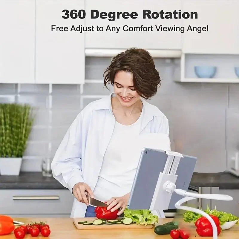 Tablet Holder Stand Holder With Grip Flexible Long