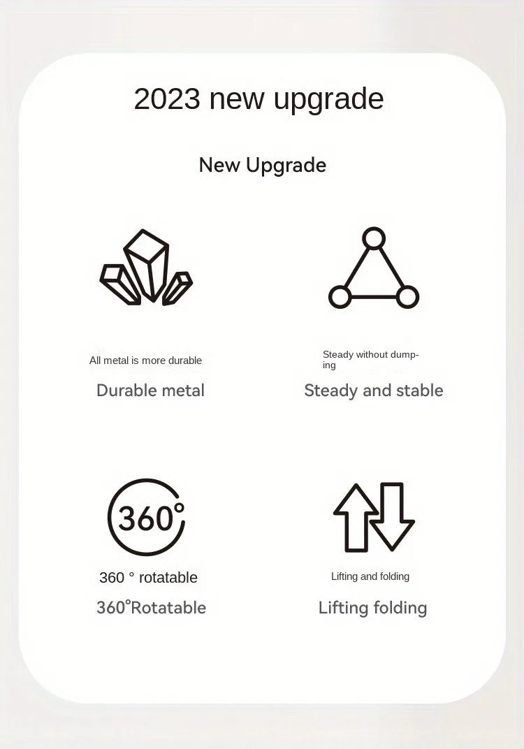 360° Rotatable Tablet Stand Adjustable Stand Bracket for