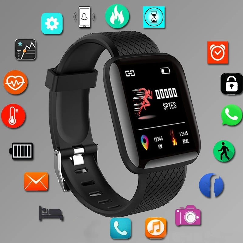 Smartwatch Men Women Wristwatches Smart Watch Message Fitness