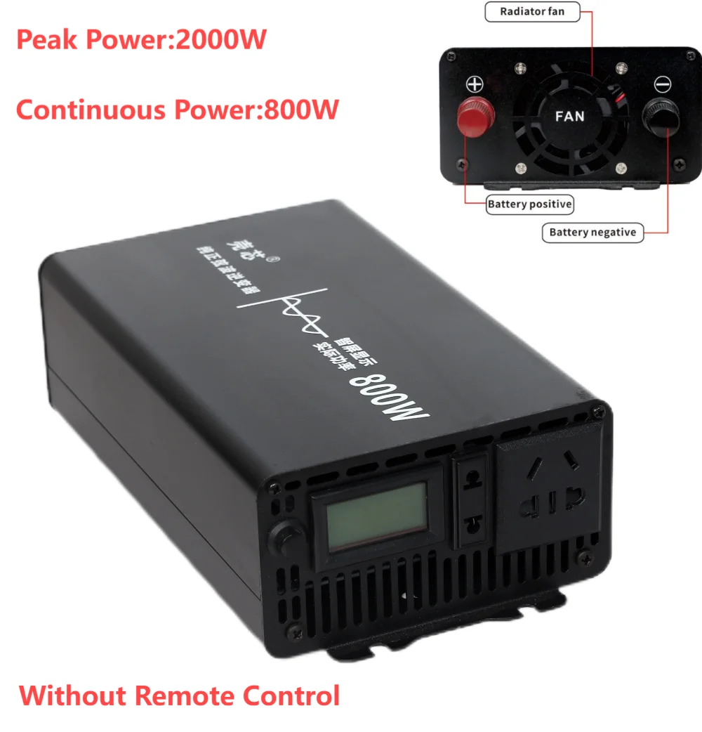 Pure Sine Wave Inverter 12V 24V 48V 60V