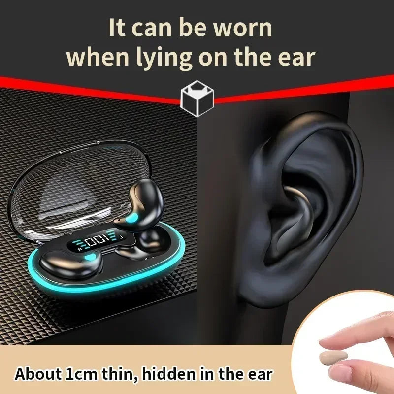 Mini Invisible Sleep Wireless Earphone Bluetooth 5.0 Hidden