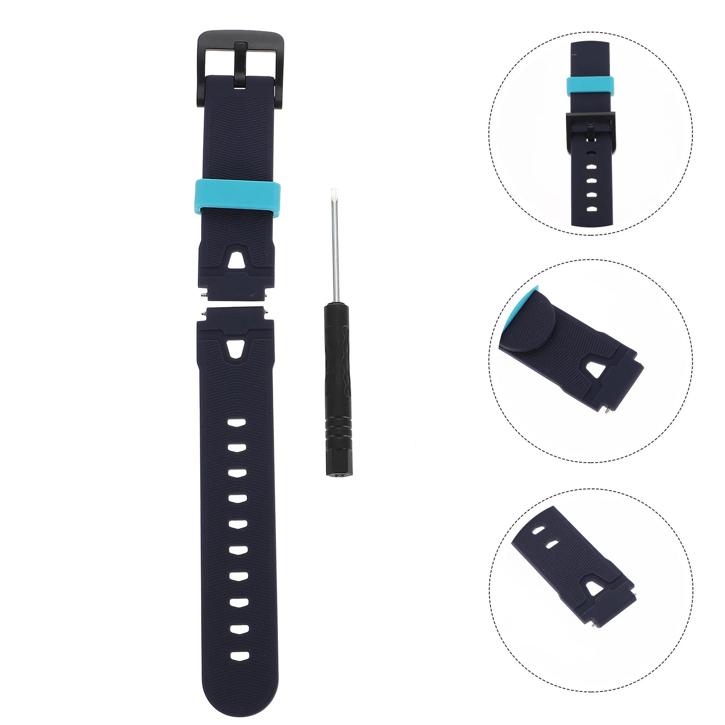 360 Watch Strap Kids Smartwatch Silicone Watchband Accessories