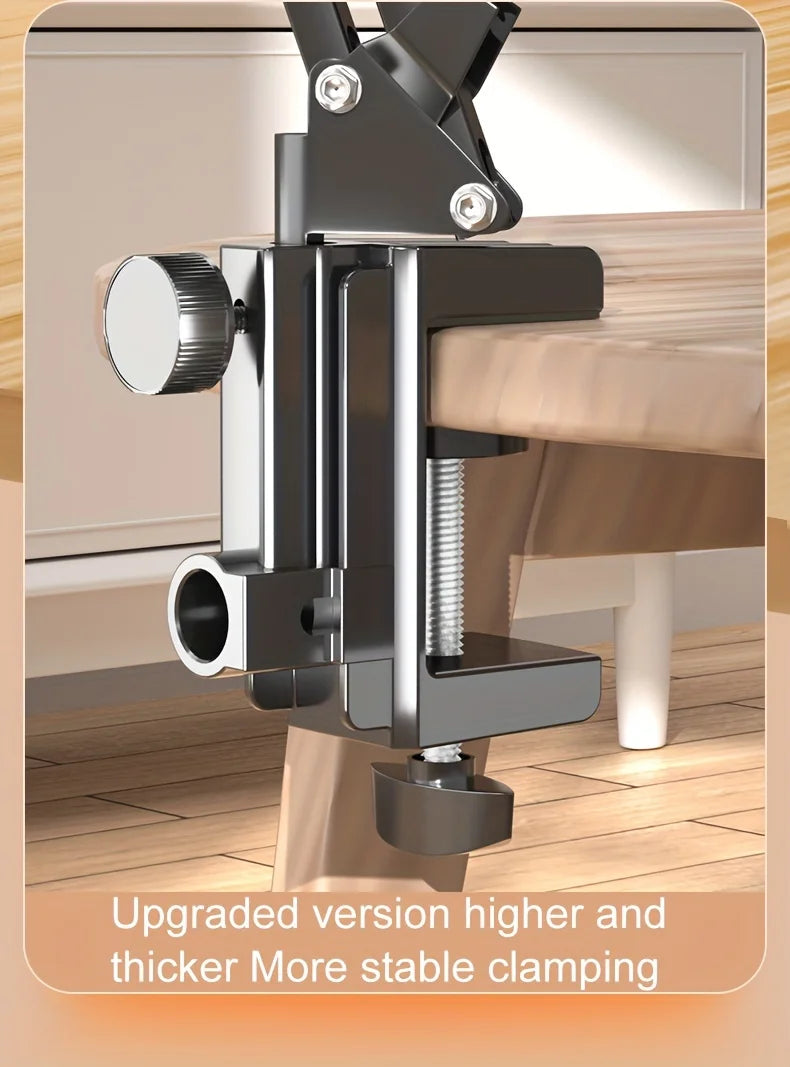 Adjustable Bed Tablet Holder Rotatable Long Arm 4.7-13"