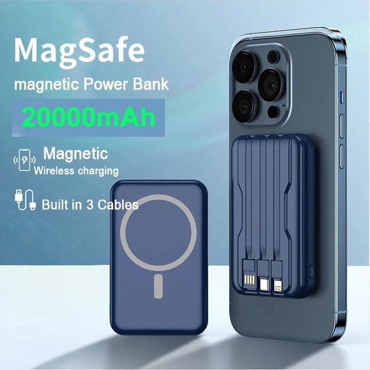 Magnetic Power Bank 20000mAh 10W Wireless Fast Charging