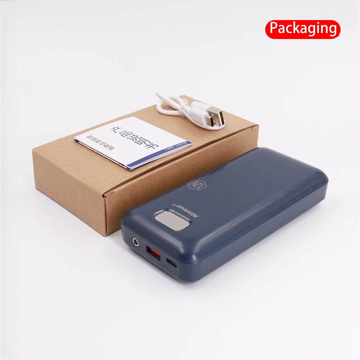 Power Bank 12V 20000mAh digital display Fast Charging