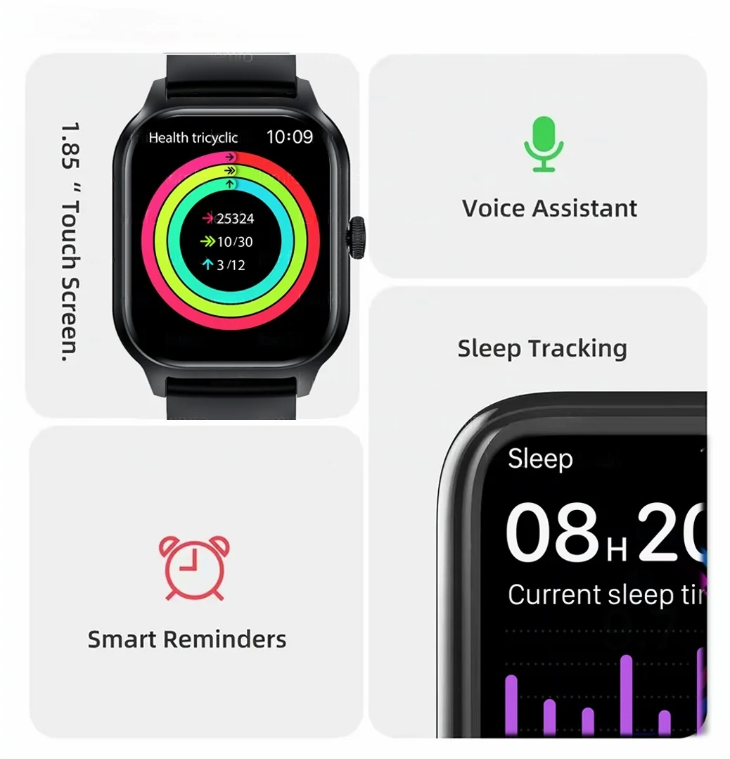 Smart Watches For Man Woman Bluetooth Call Music