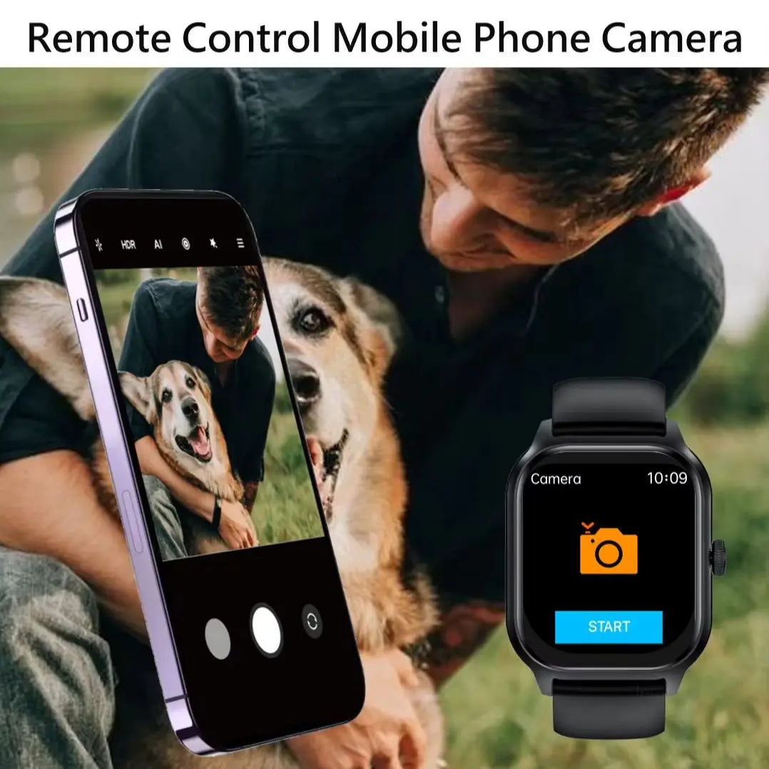 Smart Watches For Man Woman Bluetooth Call Music