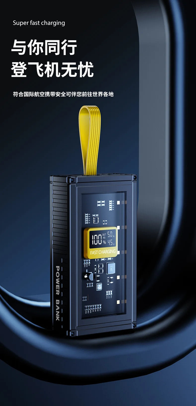 PowerBank 50000mAh 30000mAh 20000mAh Spare battery Portable Charger