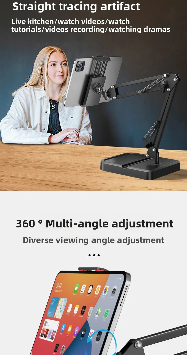 Tablet Stand for Desk iPad Stand Holder ,Foldable