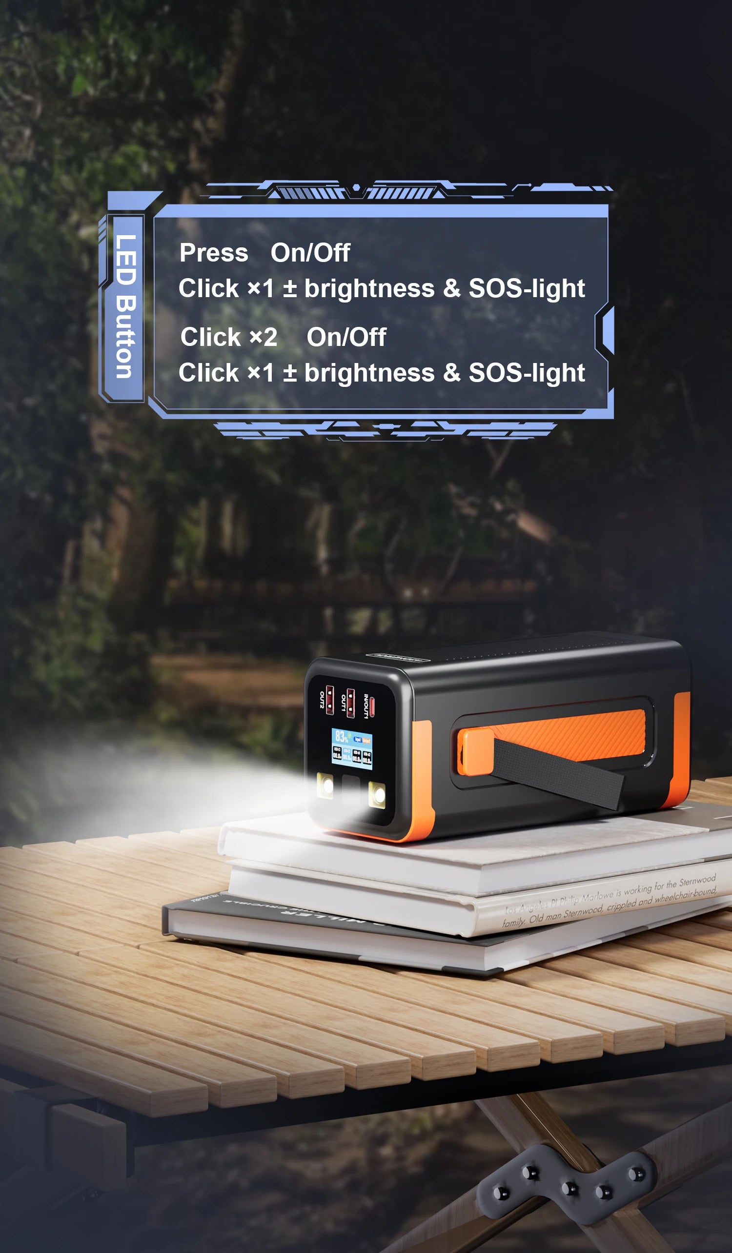 Power Bank 50000mAh 100W PD PPS Super Fast