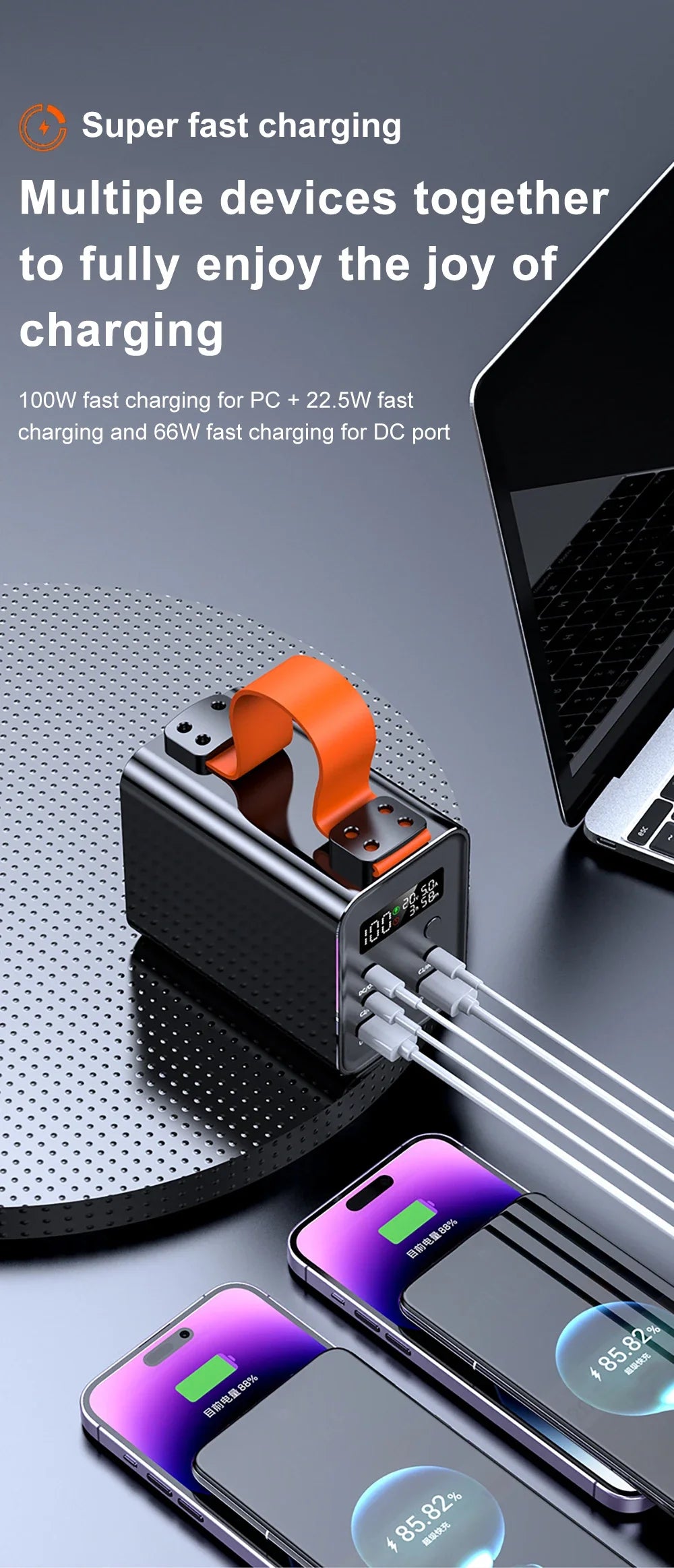 Power Bank Station 60000mAh 30000mAh Outdoor Energy PD