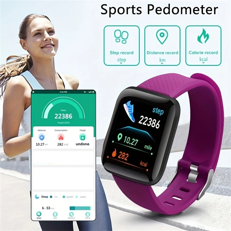 Smartwatch Men Women Wristwatches Smart Watch Message Fitness