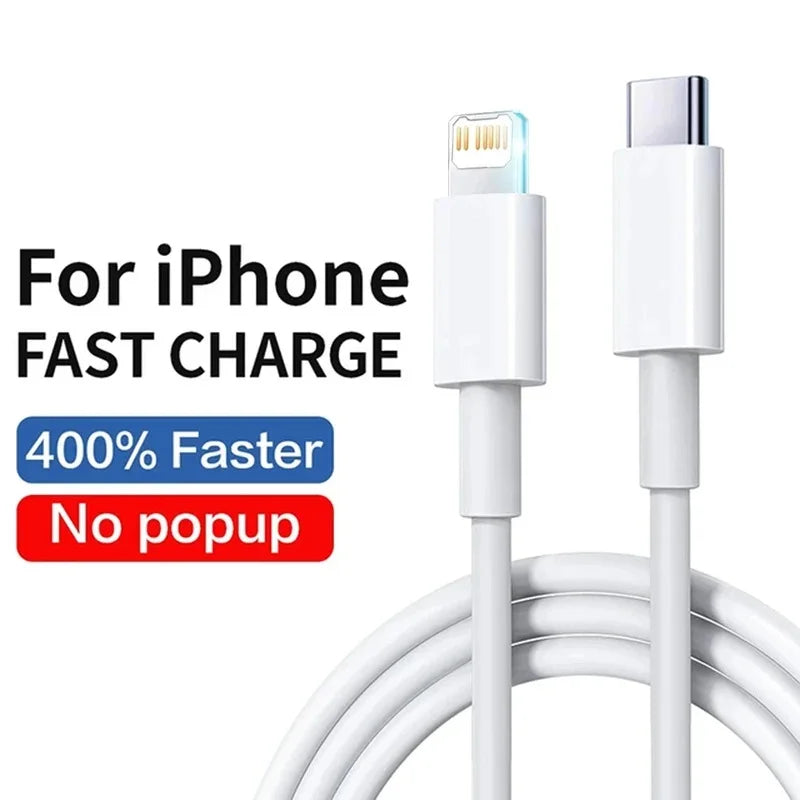 PD 20W Fast charger Cable For iphone 15
