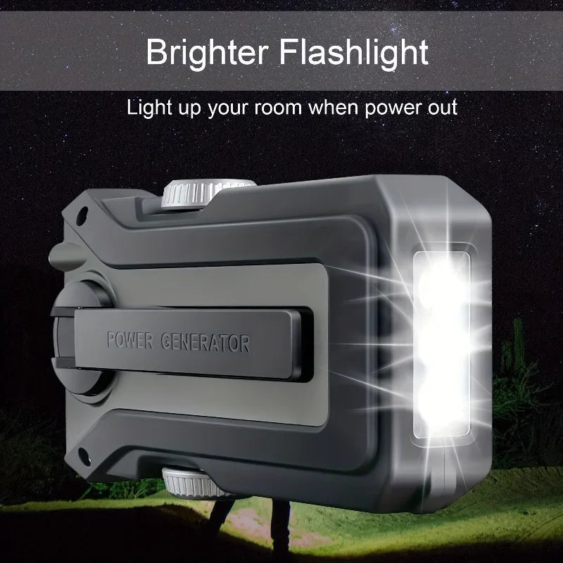 2025 New Style Solar Power Hand-cranked Universal Emergency