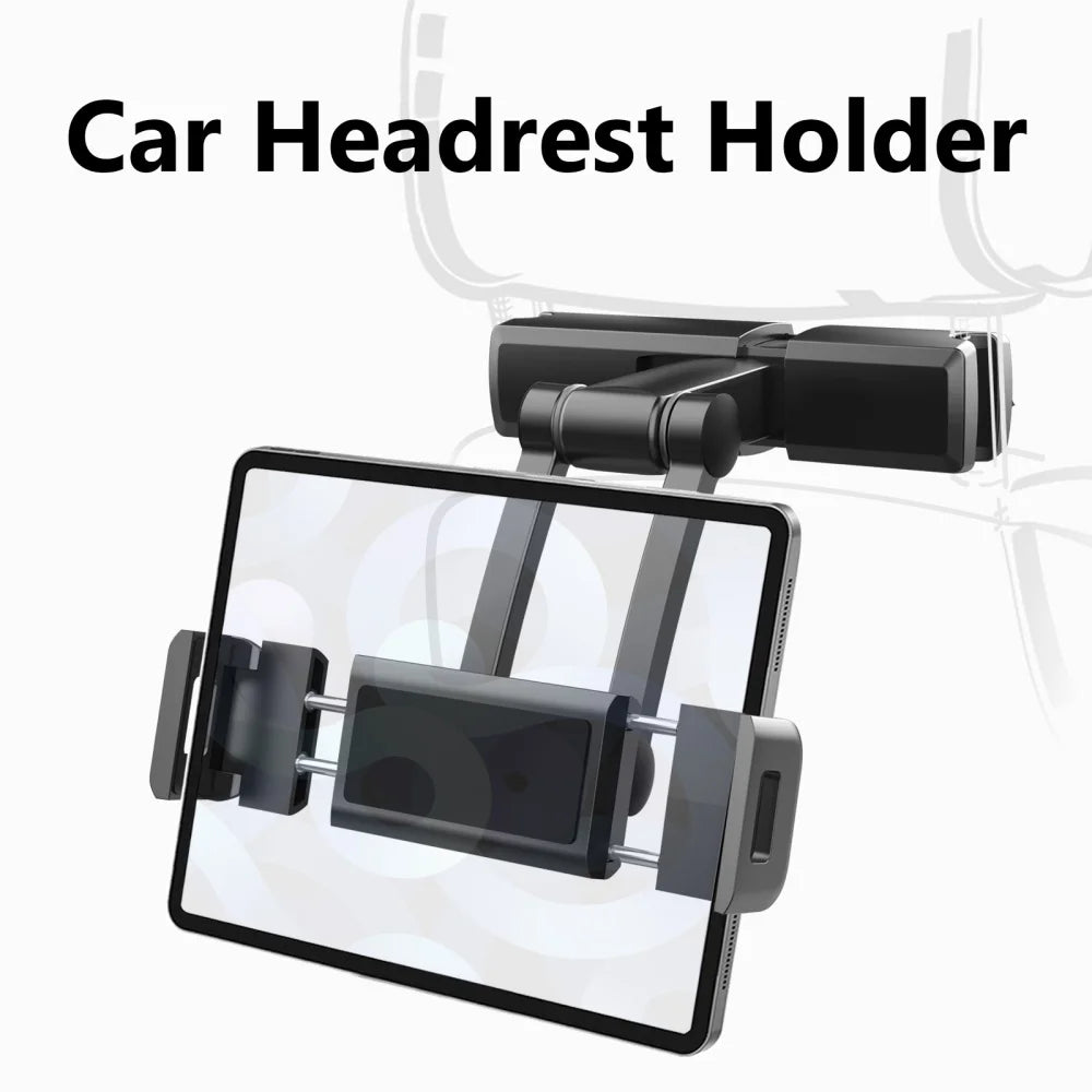 Car Seat Back Stand Telescopic Phone Tablet Holder