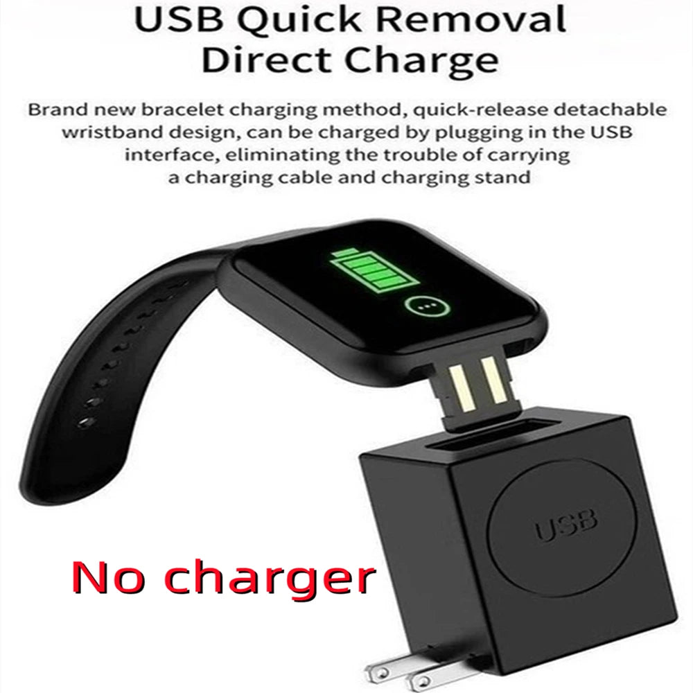 Smart Watch For Women Men Wristwatch Bluetooth Connected