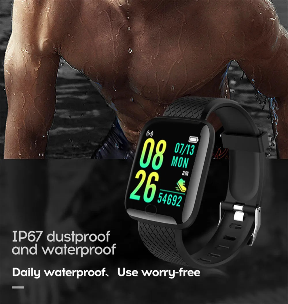 Smart Watch Sport Fitness Bracelet Control Music Message