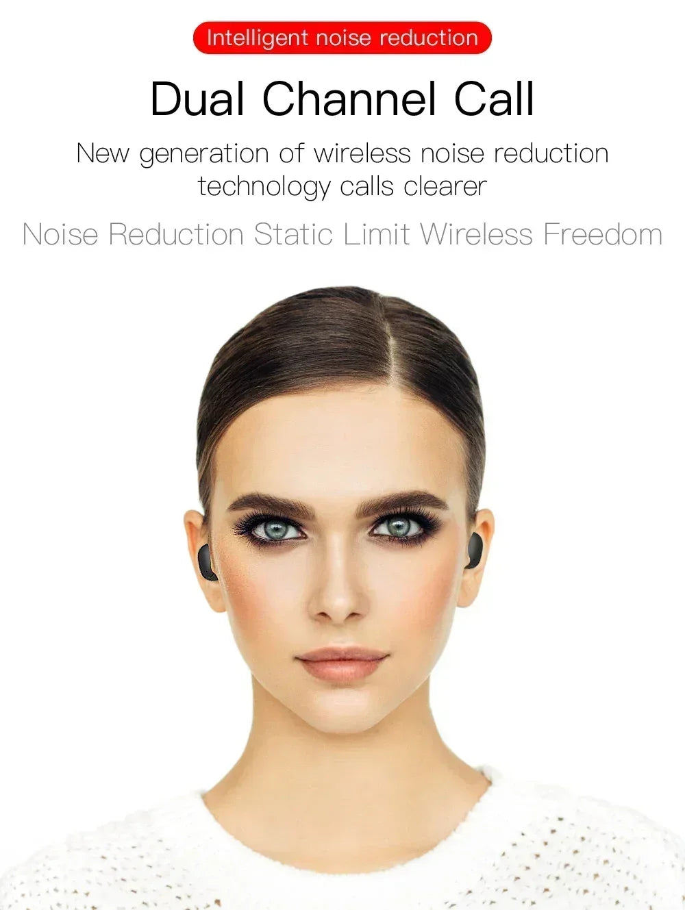 E6S Wireless Bluetooth Earphones TWS Bluetooth Headset Wireless