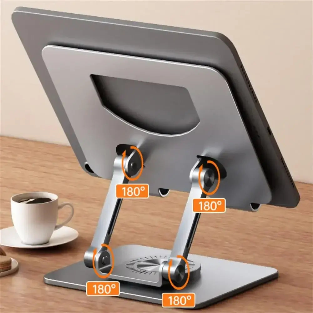 360° Rotatable Tablet Stand Adjustable Foldable Desktop Stand