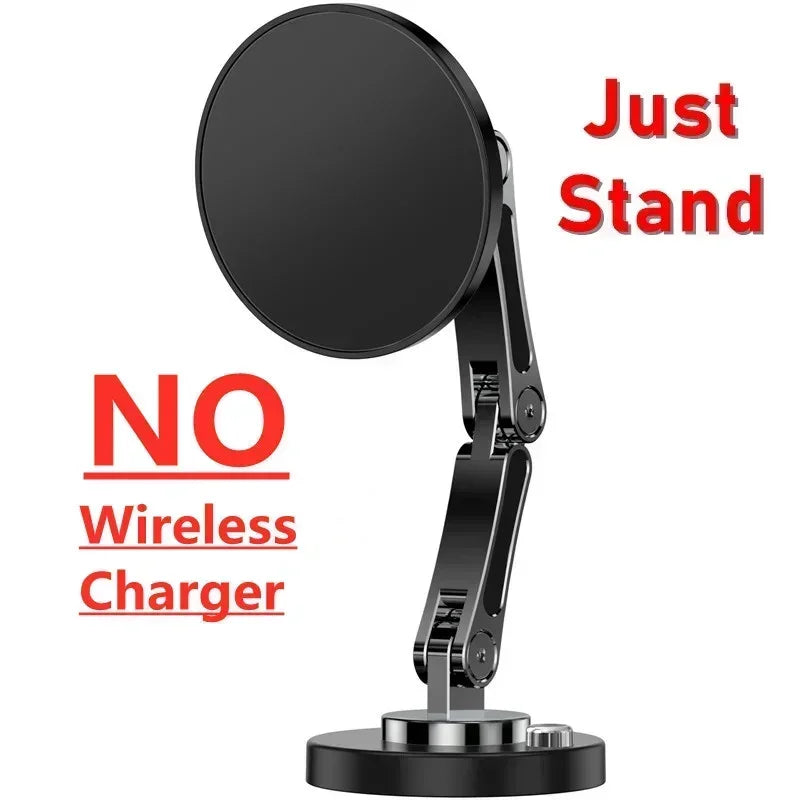 Magnetic Wireless Charger Car Phone Holder 15W Fast