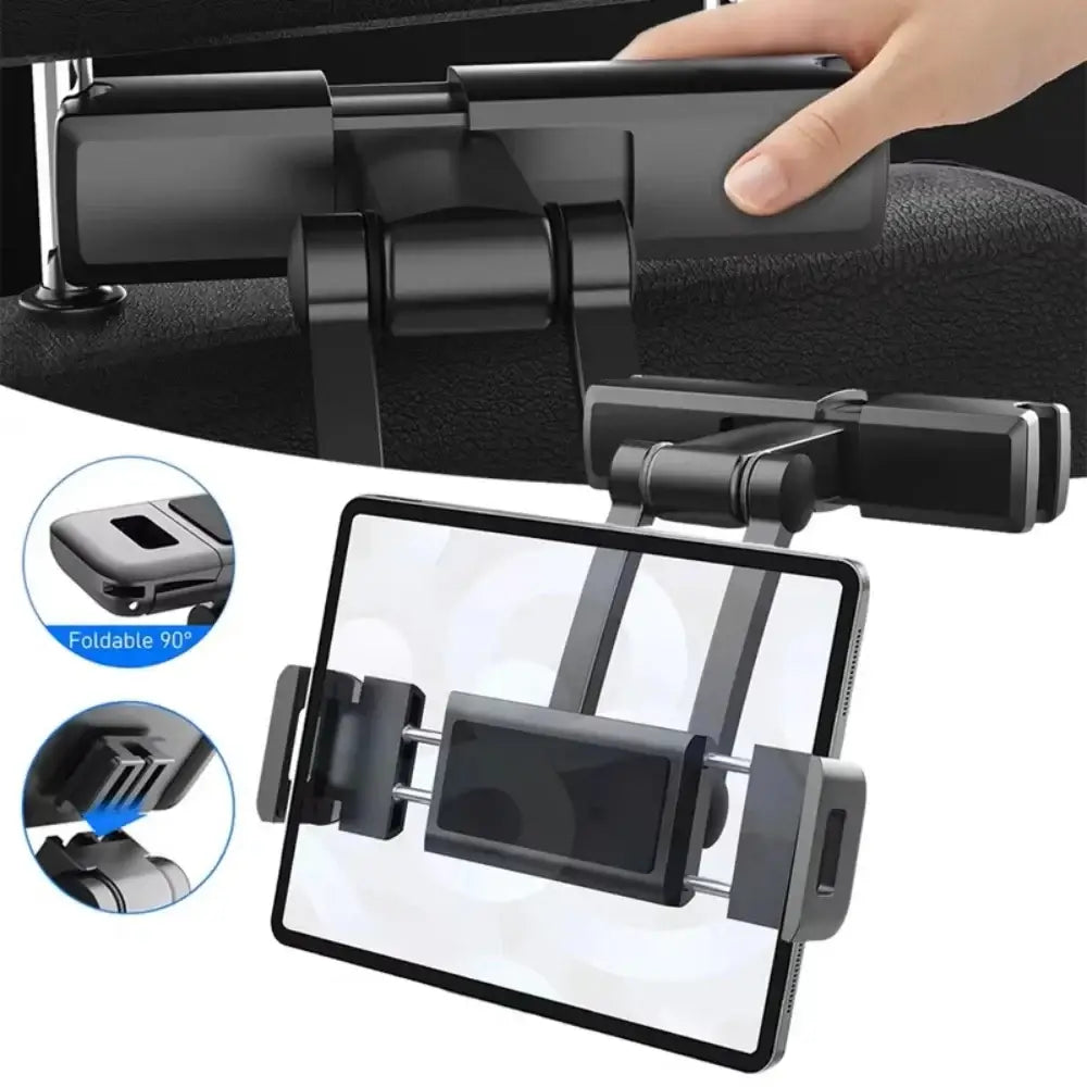 Car Seat Back Stand Telescopic Phone Tablet Holder