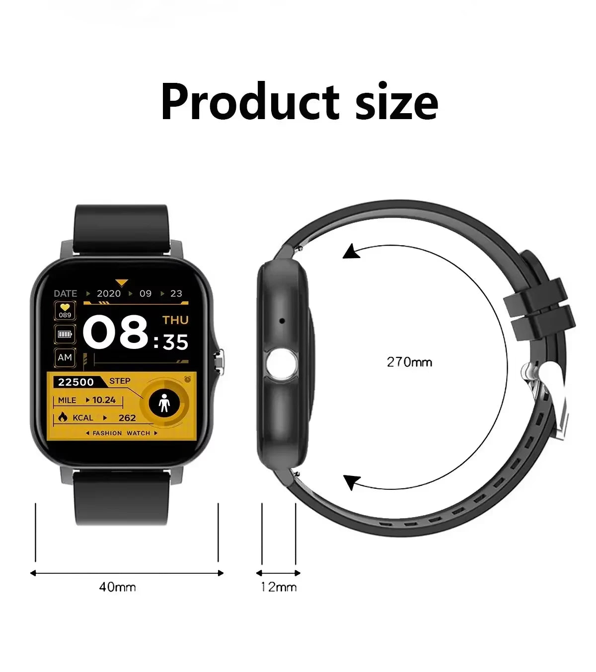 Xiaomi NEW Smart Watch Women Men Lady Gift