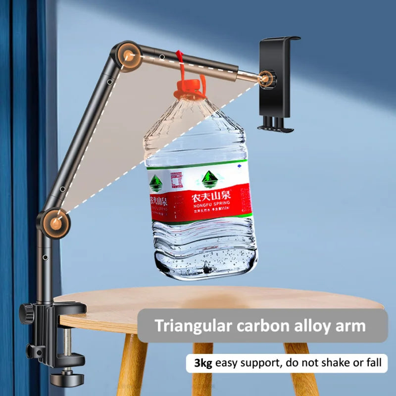 Tablet Holder for Bed Long Arm Stand for