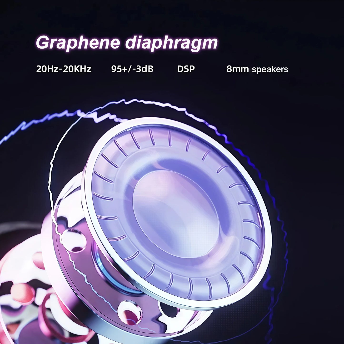 TWS Bluetooth 5.0 Earphones - 9D Stereo Touch