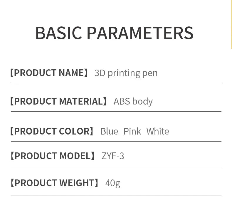 2025 Children 3D Printing Pen with LED Screen