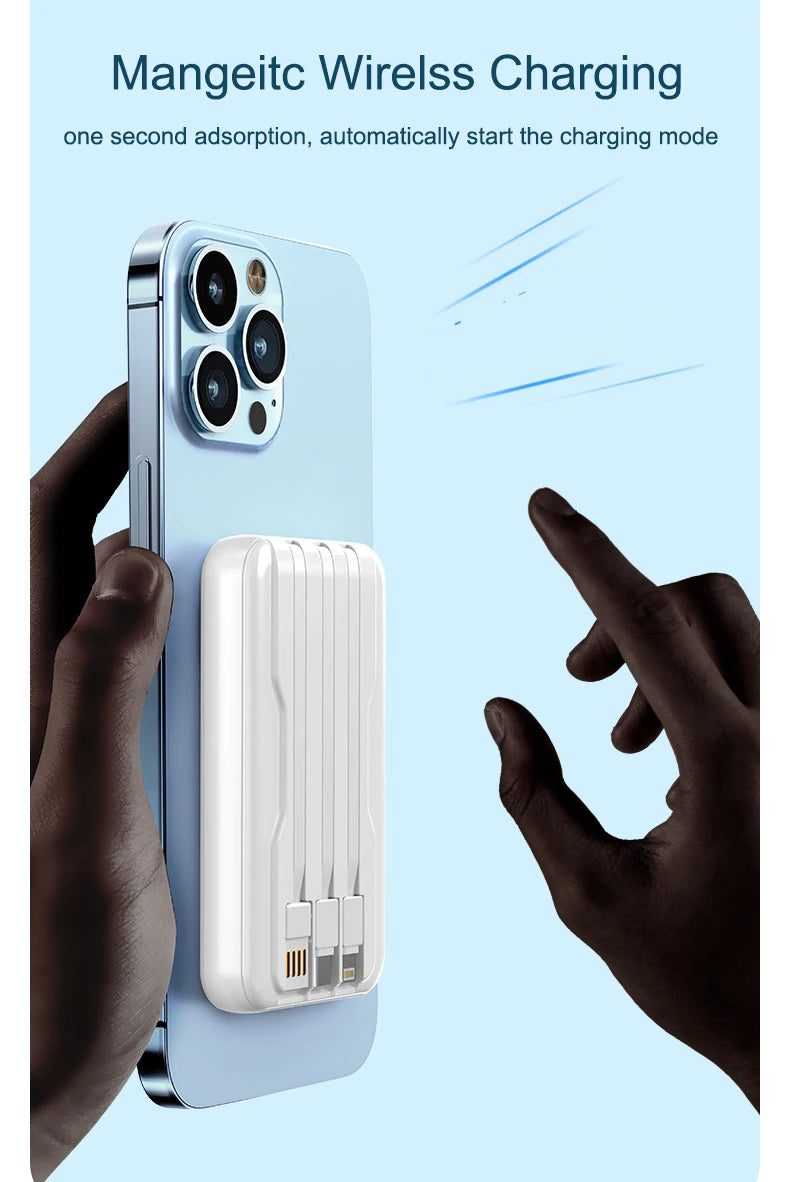 Magnetic Power Bank 20000mAh 10W Wireless Fast Charging