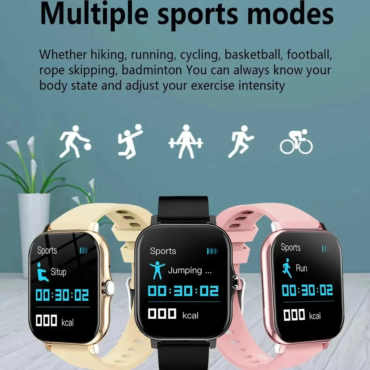 Xiaomi NEW Smart Watch Women Men Lady Gift