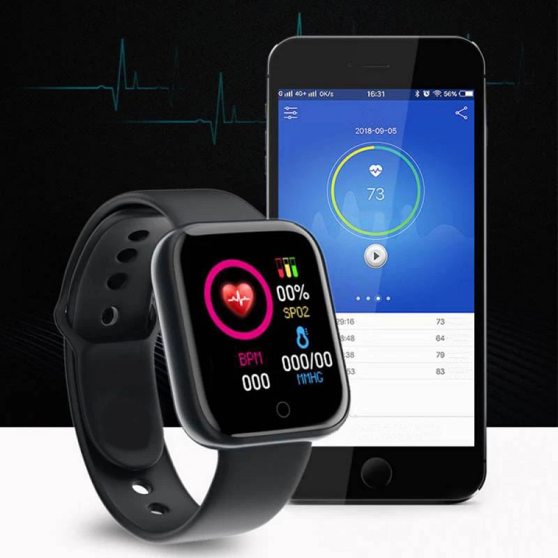Smart Watch For Women Men Wristwatch Bluetooth Connected