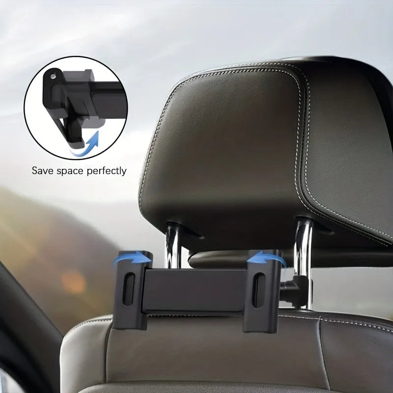 Car Tablet Holder, Headrest Mount Adjustable Stand Cradle