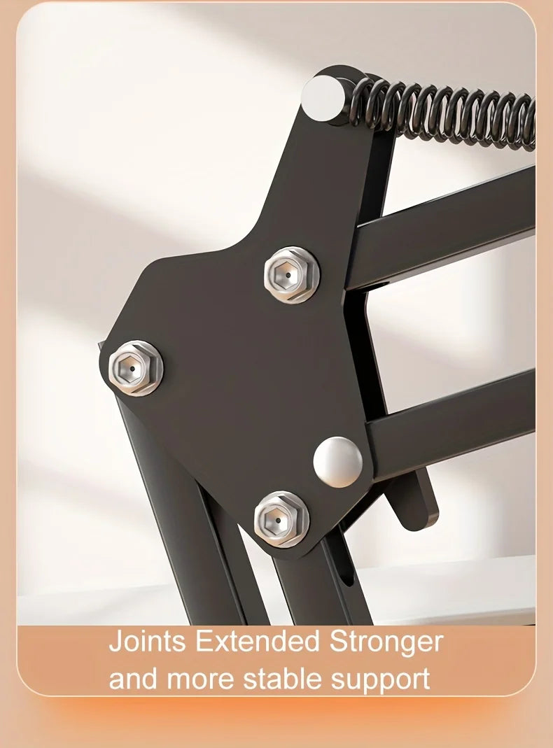 Adjustable Bed Tablet Holder Rotatable Long Arm 4.7-13"