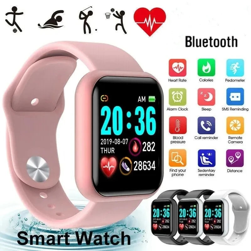 Smart Watch For Women Men Wristwatch Bluetooth Connected