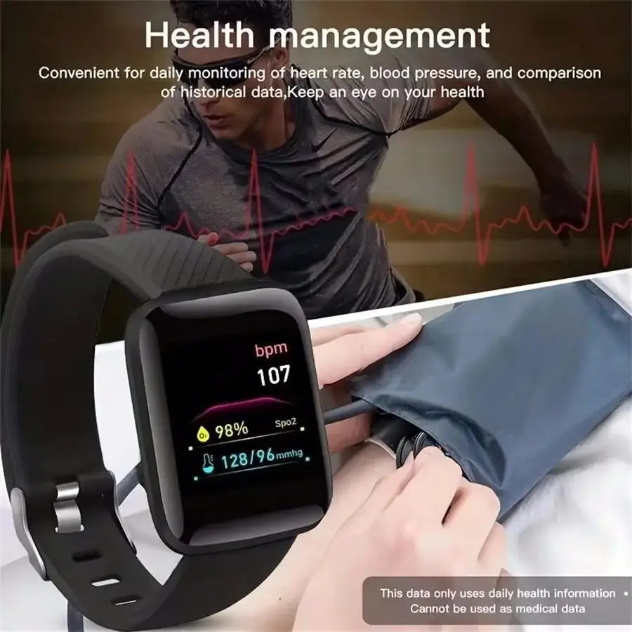 Smart Watch Sport Fitness Bracelet Control Music Message