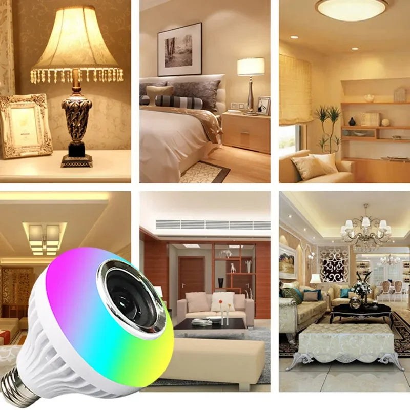 LED Bluetooth Lamp Smart Bulb E27 Bluetooth Speaker