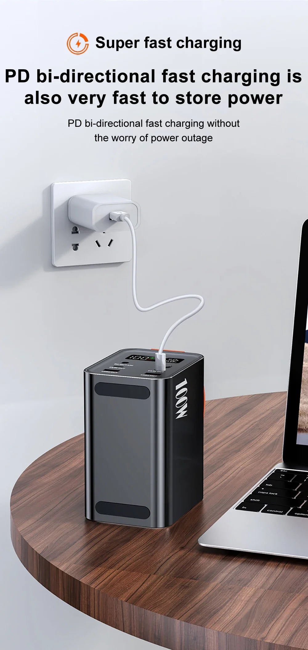 Power Bank Station 60000mAh 30000mAh Outdoor Energy PD