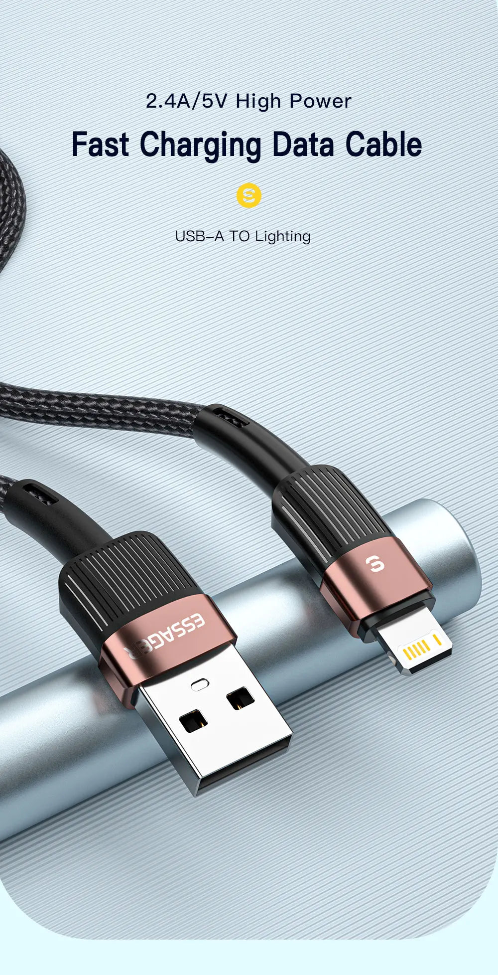 Essager Fast Charging For iPhone Usb Cable 11